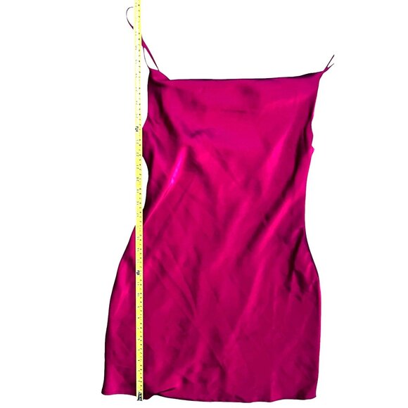 Urban Outfitters Red Satin Spaghetti Strap Cocktail Dress Sz Small Red Womens mi - Picture 7 of 13